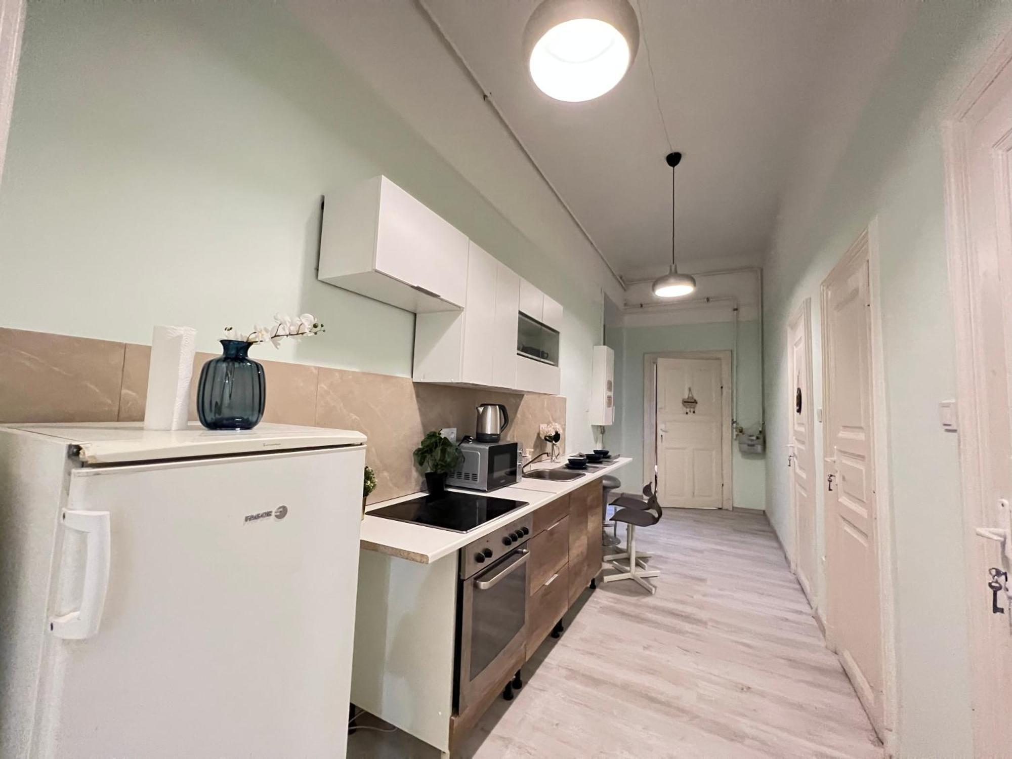 Baross Apartment With Convenience And Style Budapest Exteriör bild