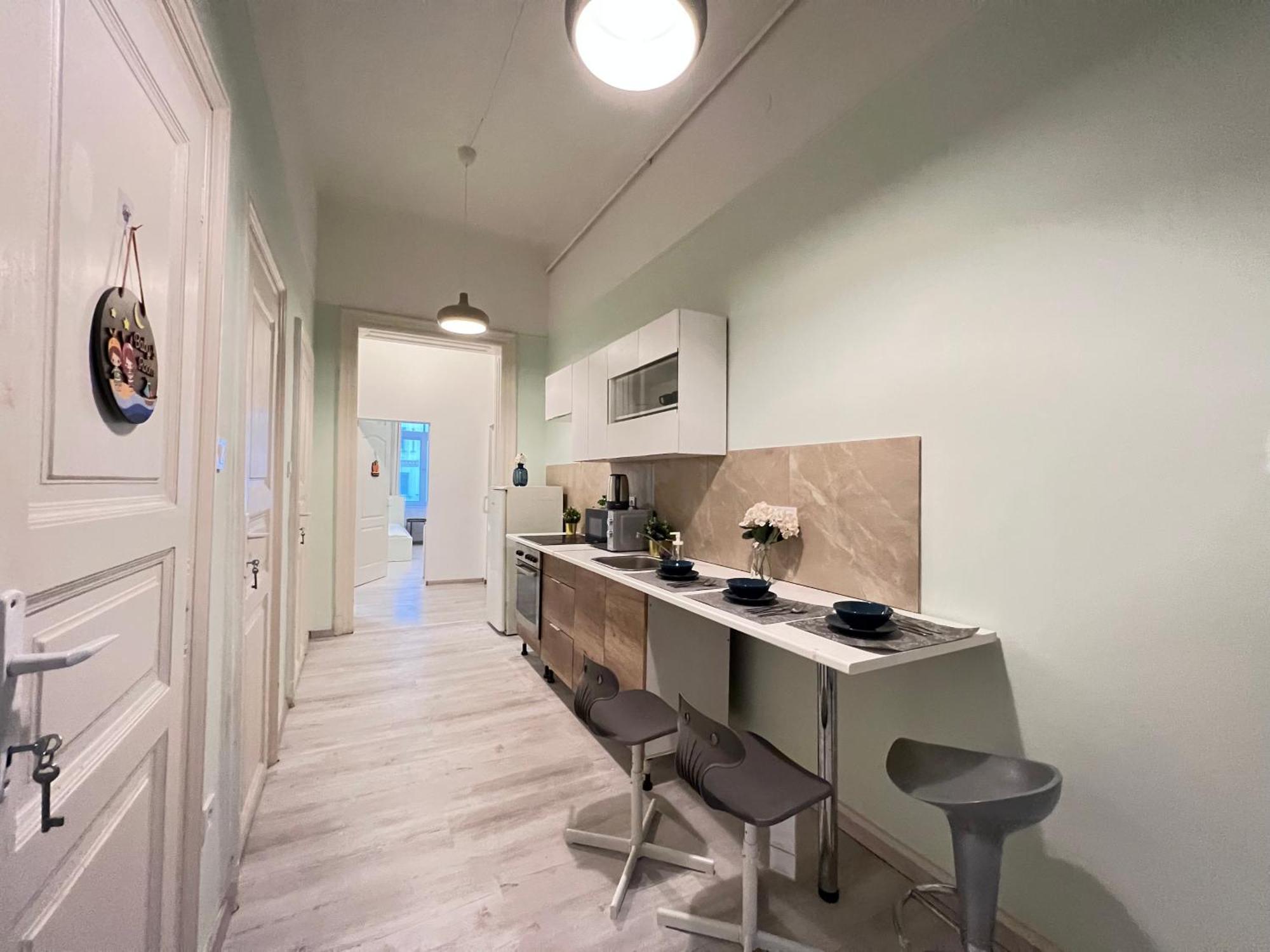 Baross Apartment With Convenience And Style Budapest Exteriör bild